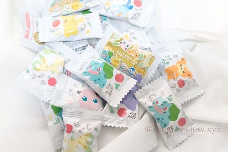 LOTTE ポケモンりんごのど飴(レビュー)_03